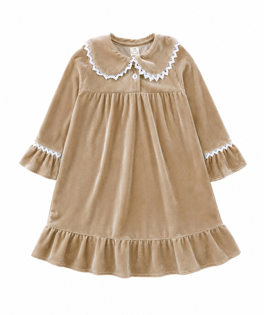 Girls Champagne Nightdress