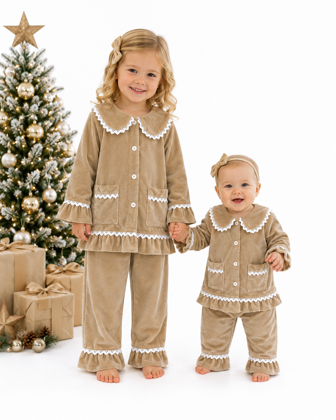 Girls Champagne Pyjamas