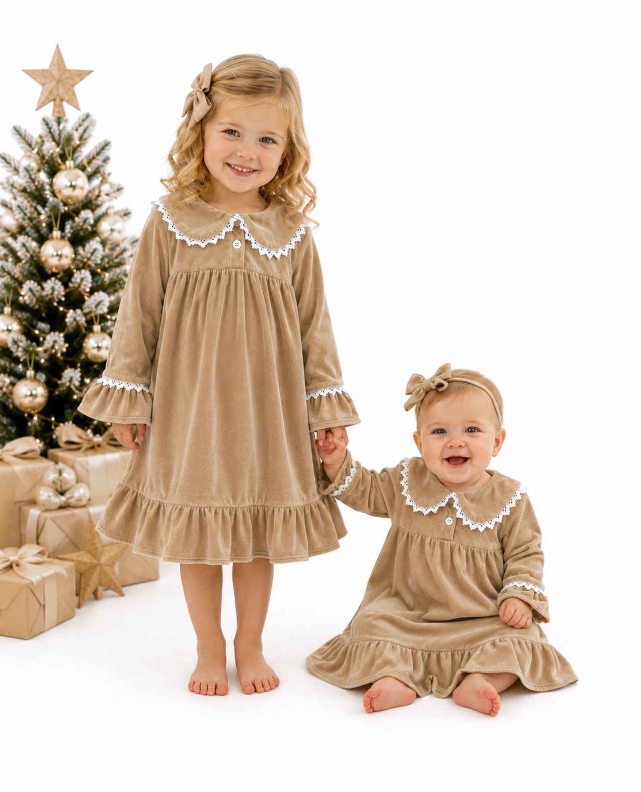 Girls Champagne Nightdress